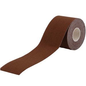 Breast Lift Tape Self Adhesive Cotton Fabric 1 Roll - Dark Skin